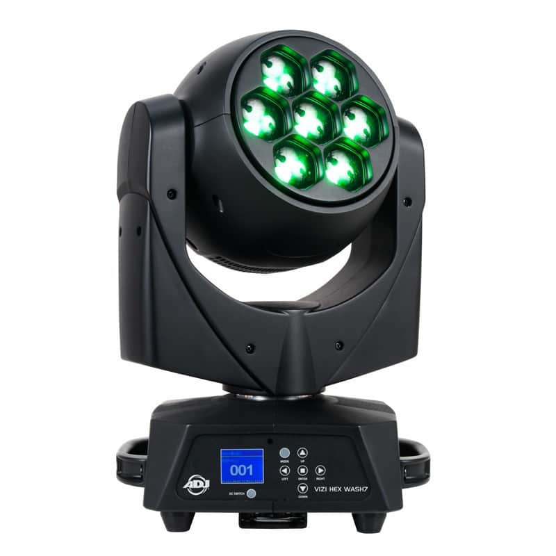 Immagine American DJ VIZ614 Vizi Hex Wash7 7x15w DMX Moving Head LED Light - 1