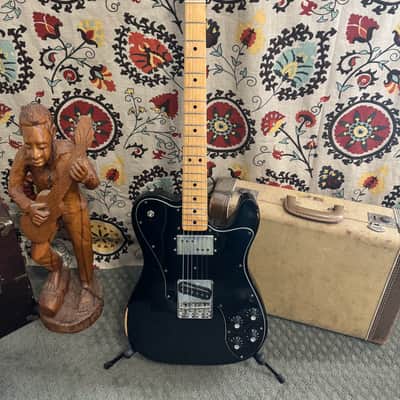 Fender Telecaster Custom 1974 - Black image 1