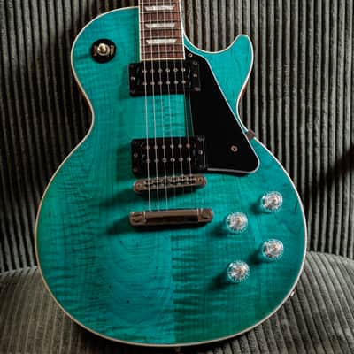 Gibson Les Paul Signature 2014 - Caribbean Blue image 3