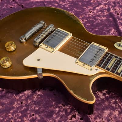 Dax&Co. Heavy Aged Gibson Les Paul Classic 2014 Goldtop Relic Conversion! image 13