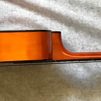 KAPOK Acoustic Classical Parlor Guitar 34” Length Zero Fret Good Condition image 4