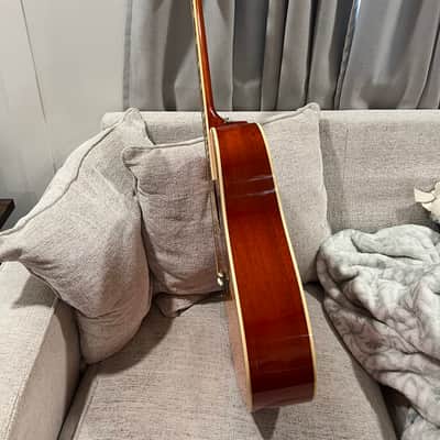 Epiphone Hummingbird Artist FC 2014 - Faded Cherry Sunburst image 6