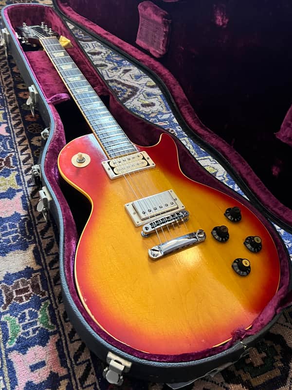 1971 Gibson Les Paul Deluxe Standard Conversion - Cherry Sunburst image 1
