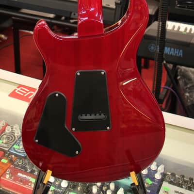 PRS SE Custom 24-08 Electric Guitar Charcoal Cherry Burst w/Gigbag 7lbs 8oz image 4