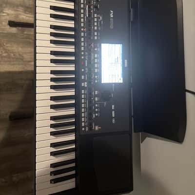 Korg Pa600 61-Key Keyboard w/ bench, stand, pedal, and headset image 3