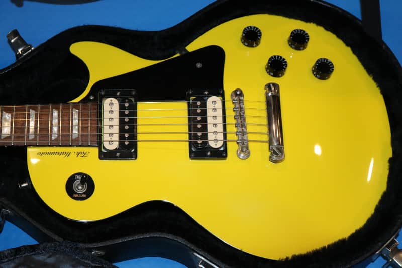 Rare 1999 Gibson Tak Matsumoto Les Paul Canary Yellow - No Tariffs image 1