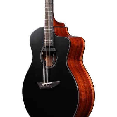 Ibanez Jon Gomm Signature Acoustic Electric Guitar Regular Black Satin image 6