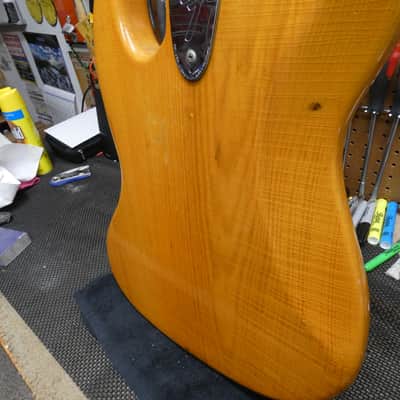 Fender Jazz Bass 1975 - Natural - Ash Body image 9