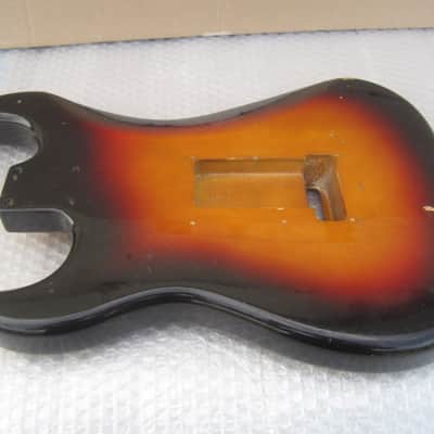 1983 SQUIER by FENDER STRATOCASTER JV SERIES BODY '62 - Made in JAPAN image 6
