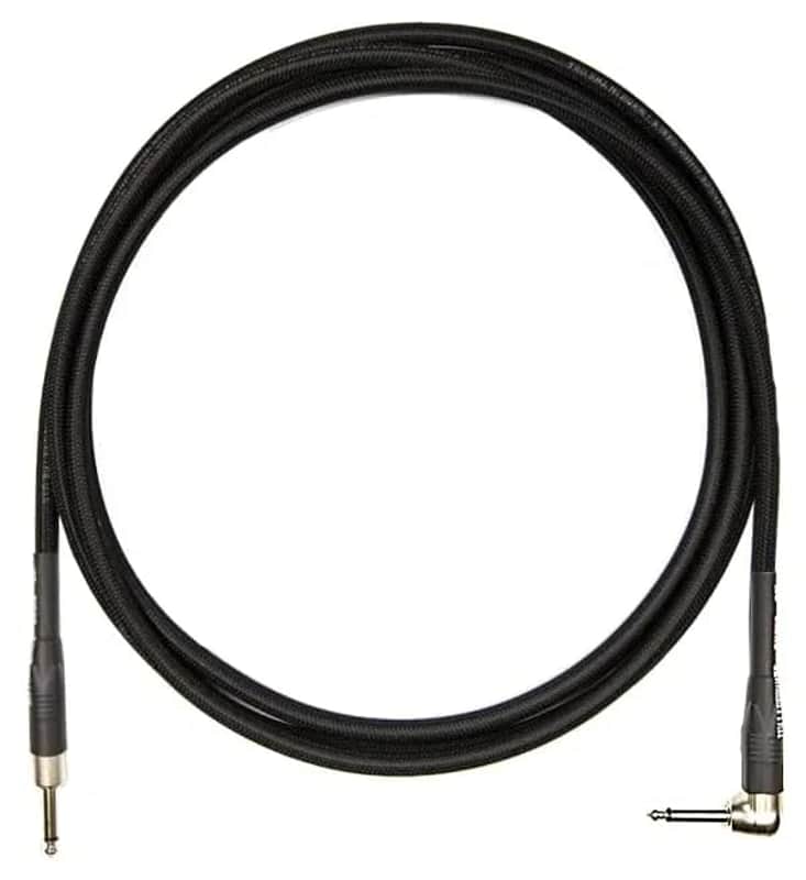 Rattlesnake Cable Company 10' Standard Instrument Cable S/R - Back Weave image 1