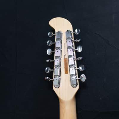Squier by Fender FSR Paranormal Jazzmaster XII 12-String Electric - Fiesta Red (0596-SR) image 11