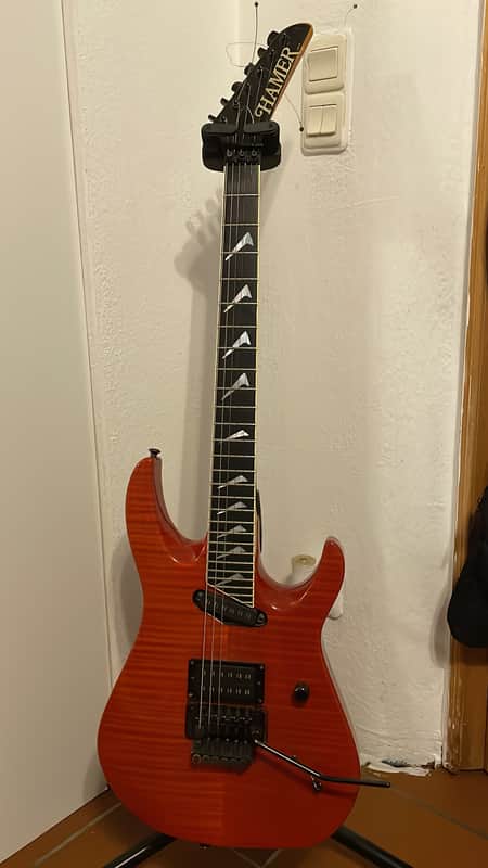 Hamer Californian Elite Flamed body 1991 image 1