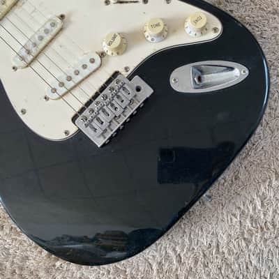 SSS Black Electric Guitar, Basswood Body, Maple Neck, Rosewood Fingerboard image 22