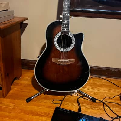 Ovation Celebrity model CC68 1992 - Tabacco Burst image 4