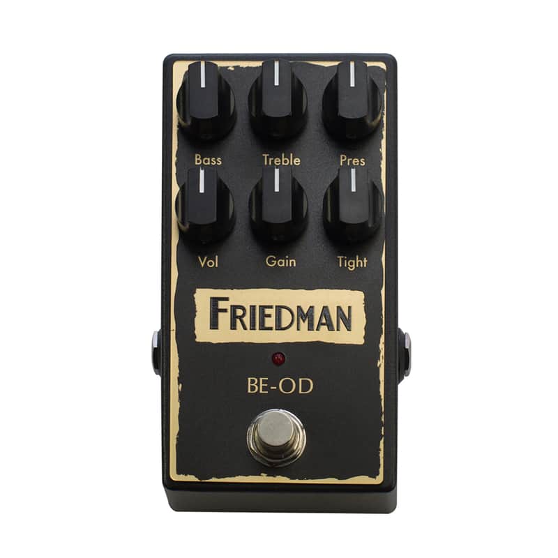 Friedman BE-OD Overdrive Guitar Effect Pedal Open Box Mint image 1
