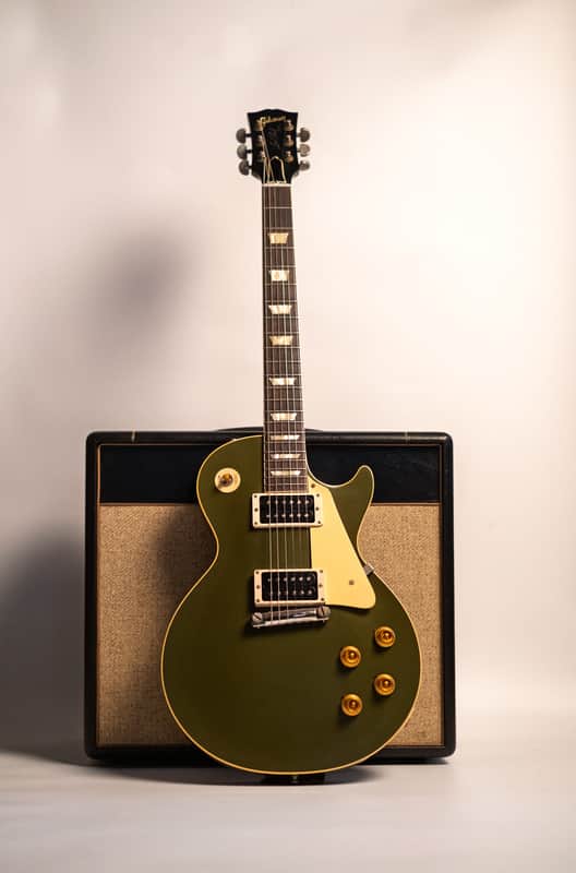 Gibson Custom M2M '54 Les Paul, Olive Drab, Ultra Light Aged image 1