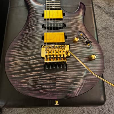 PRS Limited Edition Herman Li Signature Chleo 2025 - Present Charcoal Purple Burst image 2