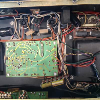 Late 70s Ampeg V-4 100-Watt Guitar Head with Distortion Control Serviced F&T Capacitors Vintage Tubes image 14