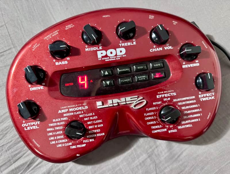 Line 6 POD 2.0 Multi-Effect and Amp Modeler