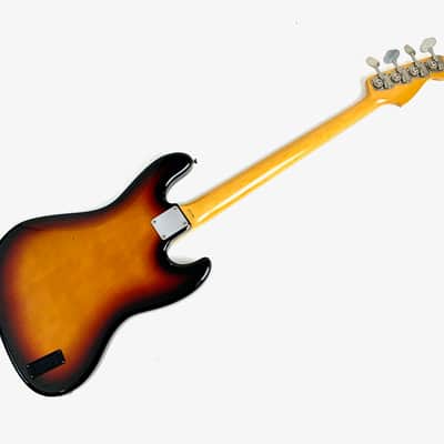 Fender Jazz Bass JB-62 Lefty LH 1990-1991 Sunburst image 4