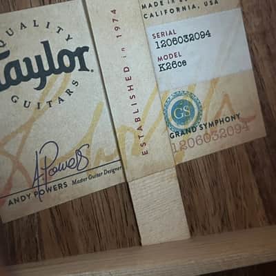 Taylor K26ce 2022 - Hawaiian Koa image 10