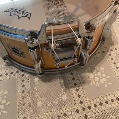 Tama AW456 Superstar Mastercraft Artwood Birch 6.5x14" Snare Drum with Roller-Action Strainer 1981 - 1986 - Super Maple image 11