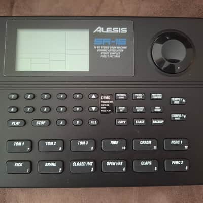 Alesis SR-16 Drum Machine 2010s - Black
