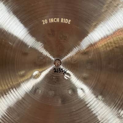 20" Meinl Byzance Foundry Reserve Ride Cymbal 2135g *Video Demo* image 7