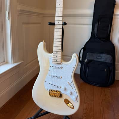 2025 Fender Richie Kotzen Signature Stratocaster MIJ Japan Maple - Transparent White Burst image 3