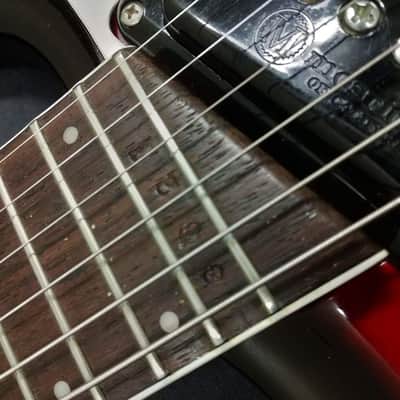 1987 Mosrite Ventures Model Sunburst USA Handmade by Semie Moseley image 9