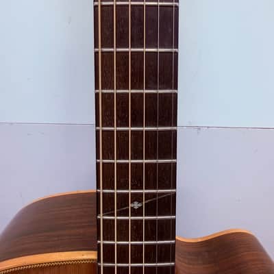 Vintage Alvarez by Kazuo Yairi DY-1 Acoustic Electric Guitar with Gig Bag Made in Japan 1990 image 6