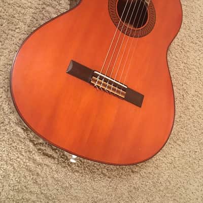 Yamaha  G90A classical guitar 1980s Natural made in Taiwan in very good condition image 3