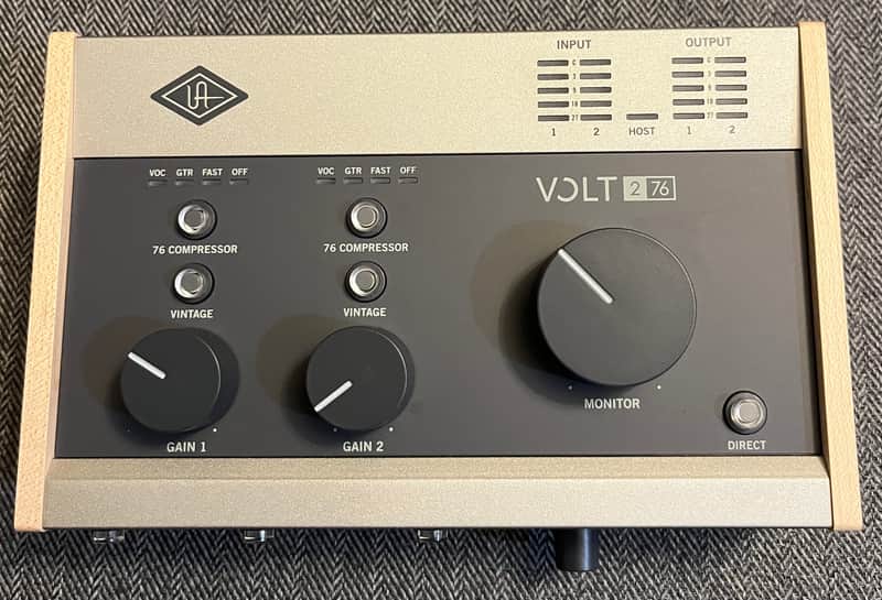 Universal Audio Volt 276 USB-C Audio Interface 2021 - Present - Tan / Gray image 1