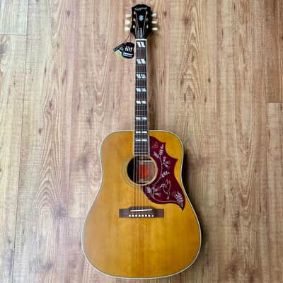 Epiphone Hummingbird Aged Antique Natural Gloss image 4