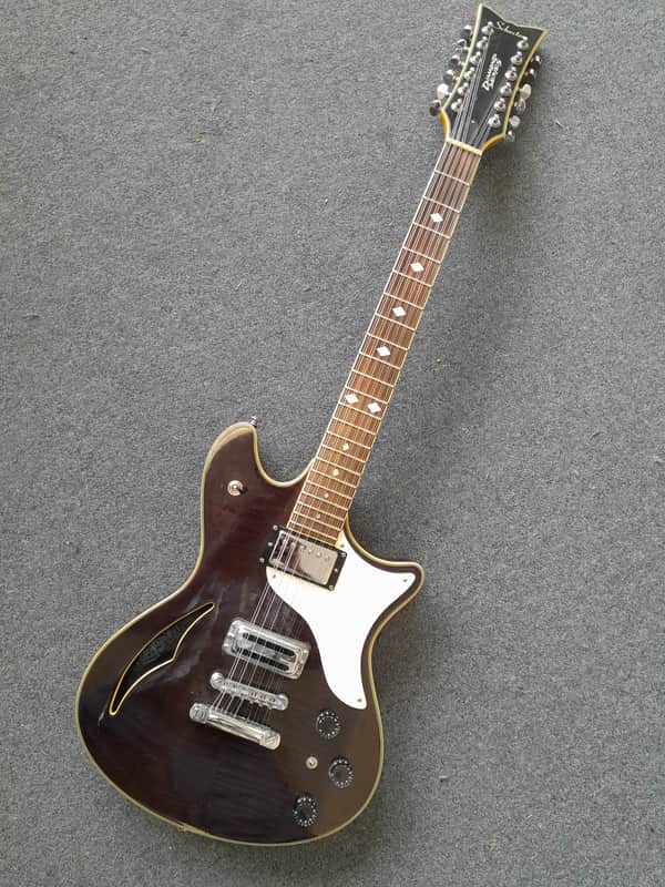 Schecter THS 12 String - Transparent Dark Brown
