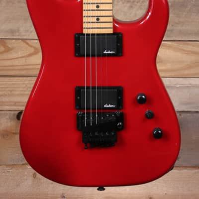 Jackson Pro Origins 1985 San Dimas SD1 HH FR Electric Guitar Candy Apple Red w/  Gigbag image 1