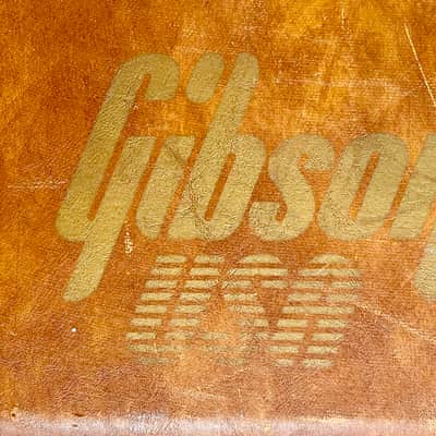 RARE USA GIBSON M-III Miii M3 M-3 ALL AMERICAN RECTANGULAR HARD SHELL TOLEX GUITAR CASE L@@K image 5