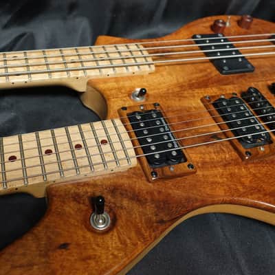 Double-Neck 6 String Guitar/4 String Bass Joe Till Guitars image 2