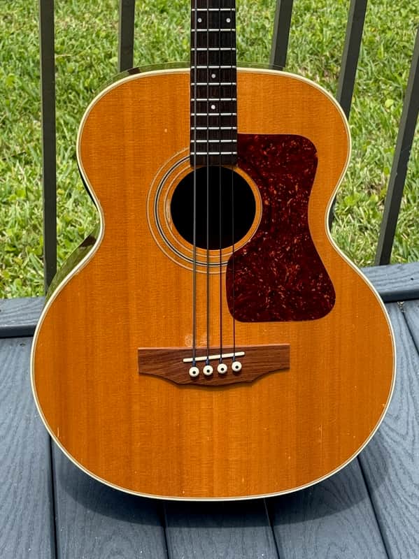 Guild B-30E Bass 1998 - the coolest Acoustic Electric Jumbo body bass produced ! image 1