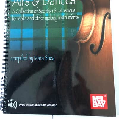 Airs & Dances A Collection of Scottish Strathspeys Violin Sheet Music Song Book image 1
