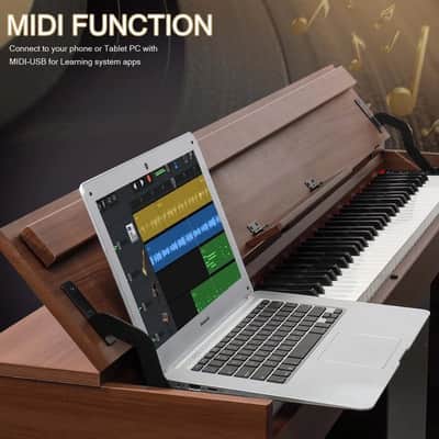 88 Key Full Weighted Digital Electric Piano,Headphone For Beginner image 3