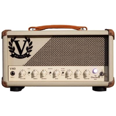Victory V40 Duchess MKII Compact Guitar Amplifier Head, Wooden Sleeve (42 Watts) image 1