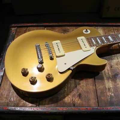 Gibson Custom Shop Les Paul ´56 Reissue Aged 2012 - Gold image 11