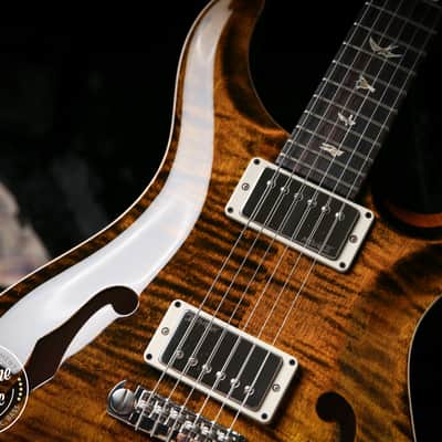 2025 PRS Hollowbody II Piezo Yellow Tiger image 9