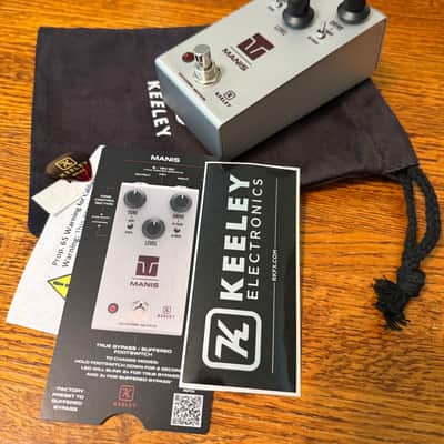 Keeley Manis Overdrive Pedal - Silver image 2