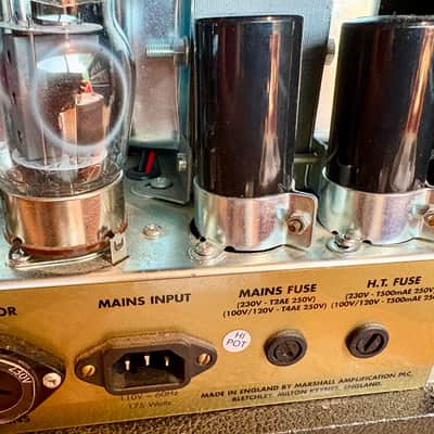 1987XL MK II Reissue 6550s Cathode mod 1000pf Bright Cap image 5