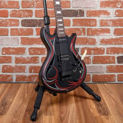 Gibson N-225 Satin Ebony with Pinstripes 2013 w/OHSC image 3