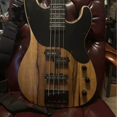 Schecter Model-T 4 Exotic Black Limba - Natural image 2