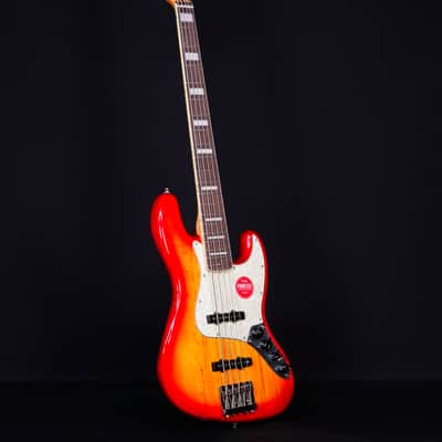 Squier Classic Vibe Active 70s Jazz Bass V, Laurel FB, Sienna Sunburst image 8