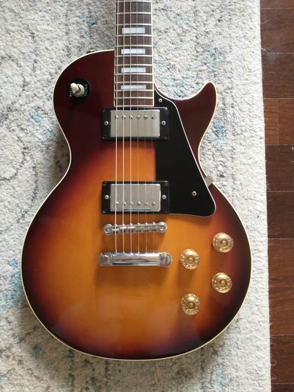 Memphis Les Paul /Set Neck/ Matsumoku  Tobacco Burst/ Original Case image 1
